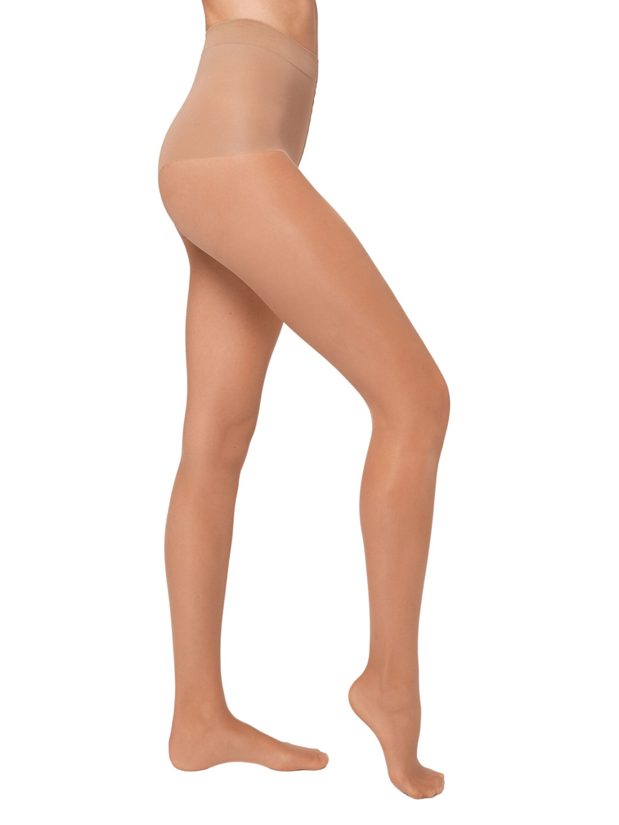 Meia-Calça Control Top Fio 15 - Bege