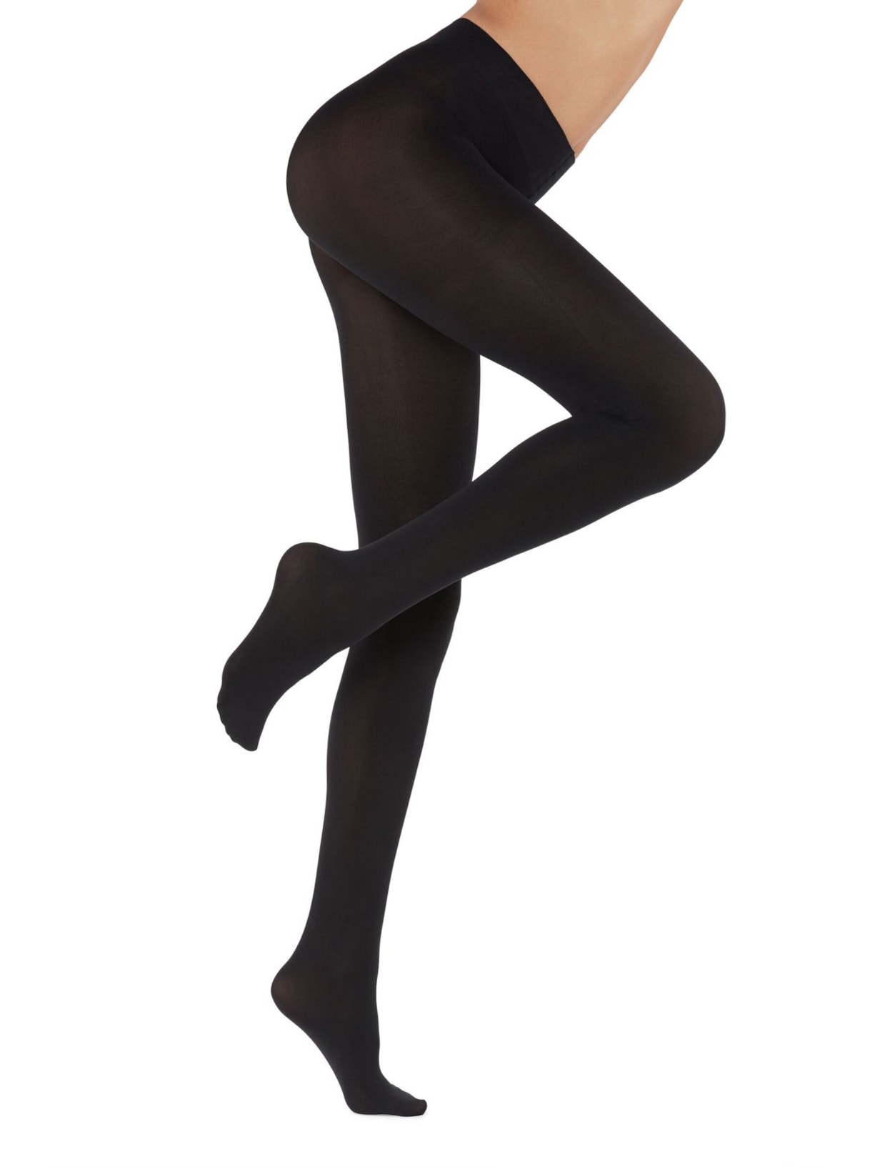 Meia Calça Ecológica Fio 80 - Preto