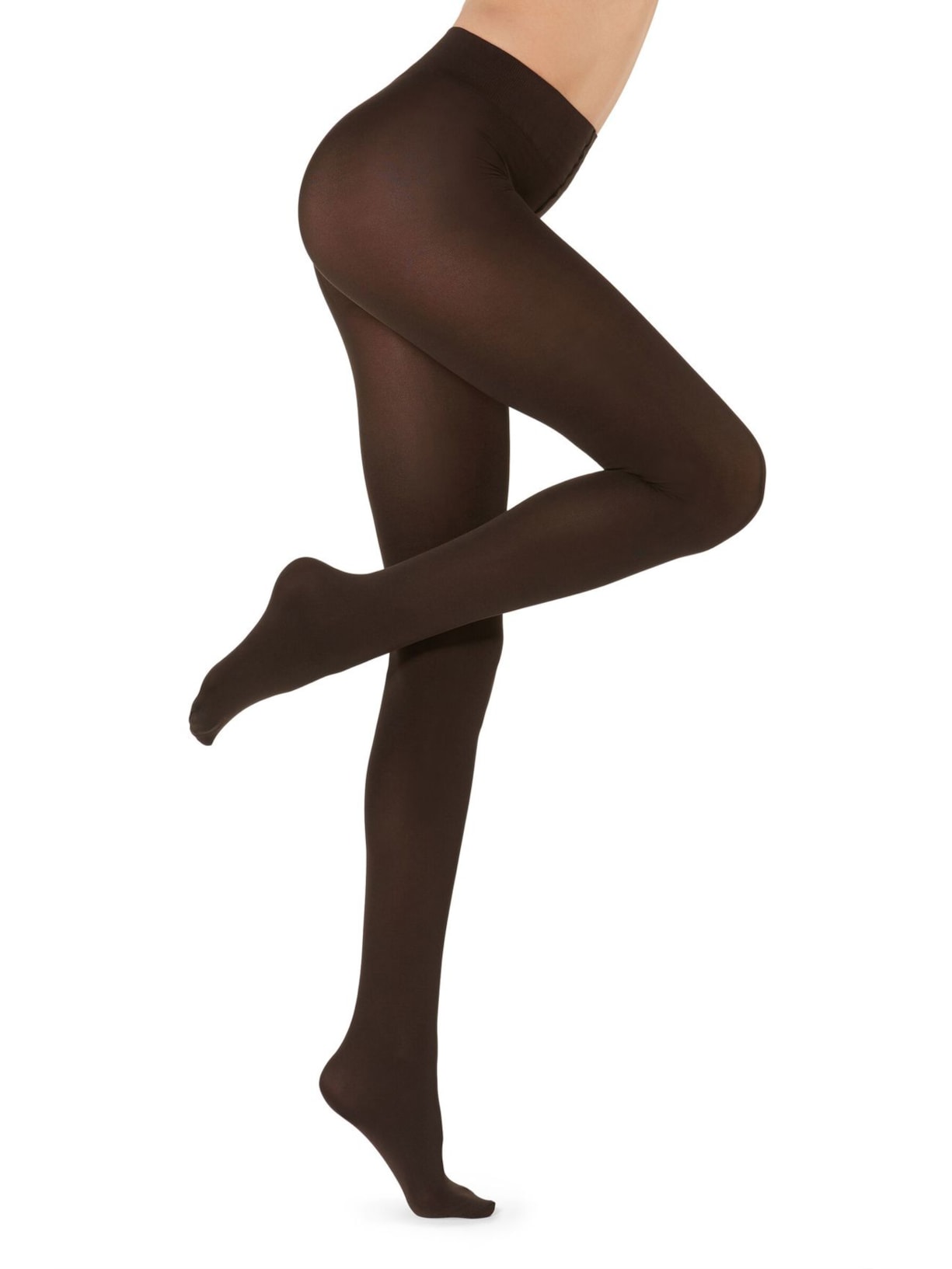 Meia Calça Macios Conforto Total Fio 100 - Marrom