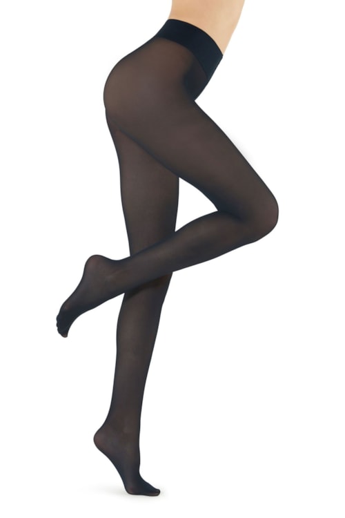 Meia Calça Macios Conforto Total Fio 30 - Azul