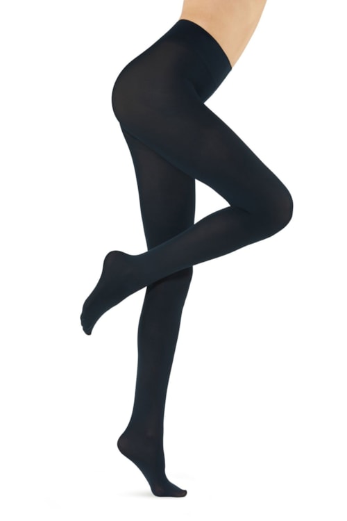 Meia Calça Macios Conforto Total Fio 50 - Azul