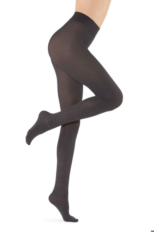 Meia Calça Macios Conforto Total Fio 50 - Cinza