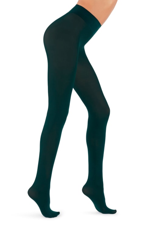 Meia Calça Macios Conforto Total Fio 50 - Verde