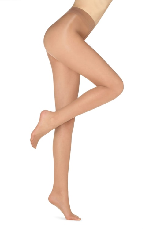 Meia Calça Modeladores Fio 30 Com Corpete Constritivo - Bege
