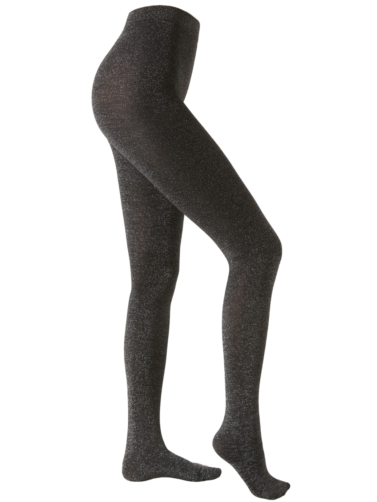 Meia-Calça Opaca Térmica Brilhante - Cinza