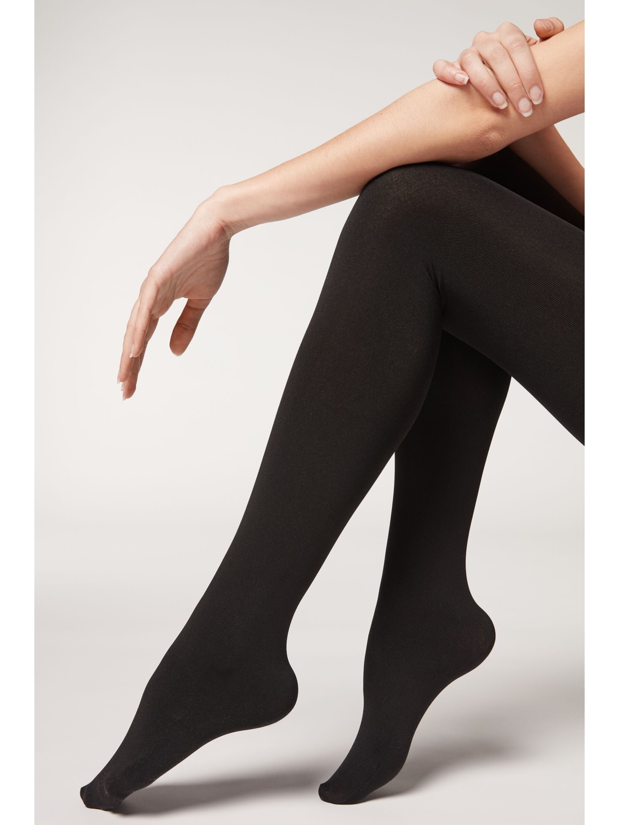 Meia-Calça Opoca Ultra Thermal Preto Calzedonia