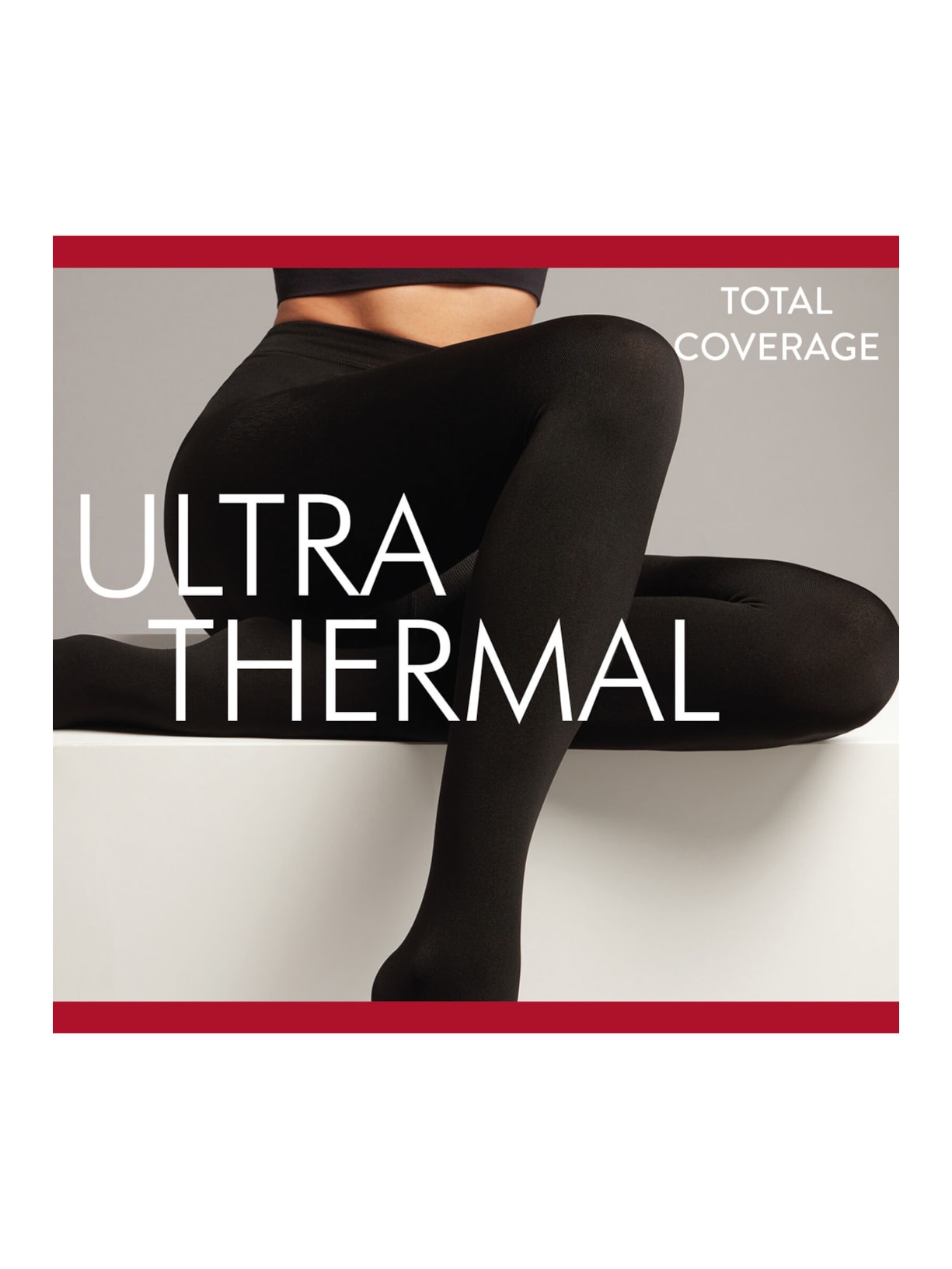 Meia-Calça Opoca Ultra Thermal Preto Calzedonia
