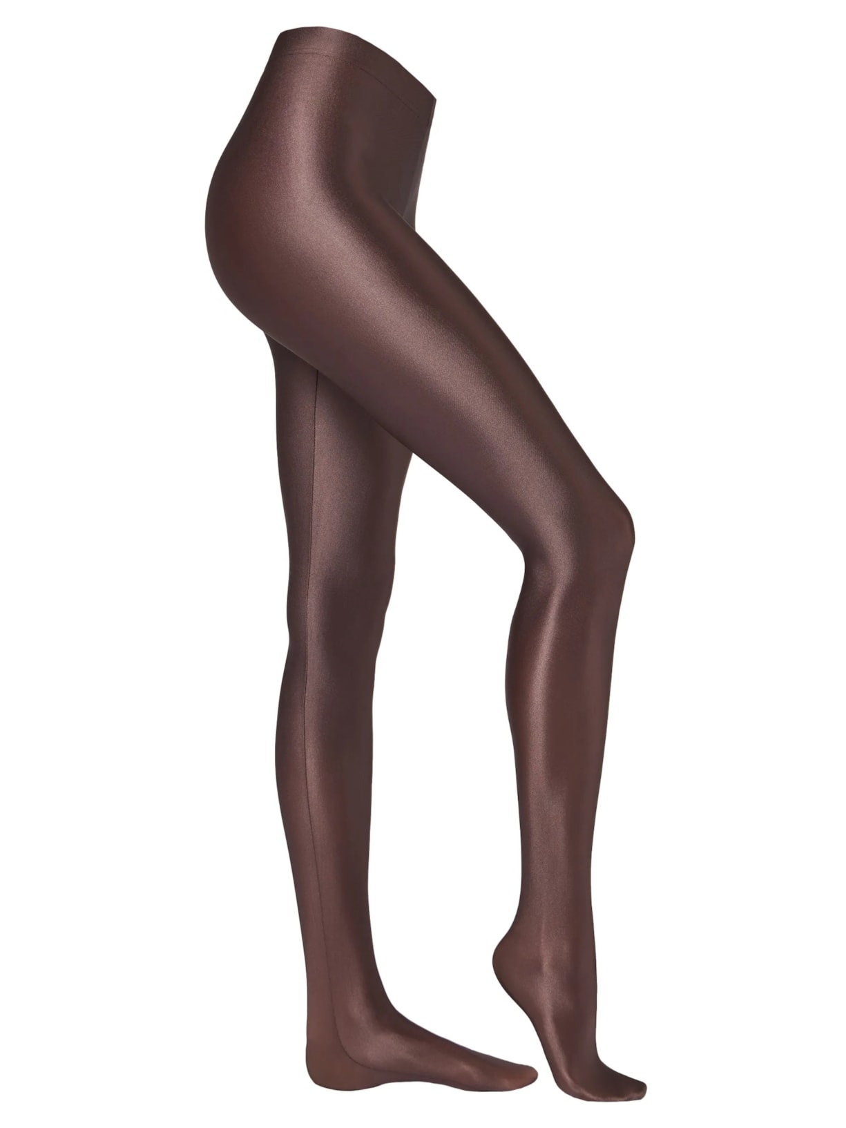 Meia-Calça Superbrilhante - Marrom