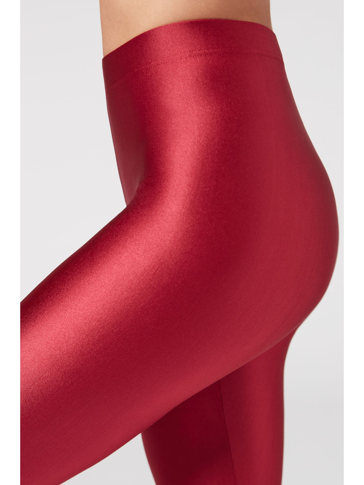 Meia-Calça Superbrilhante Vermelho Calzedonia