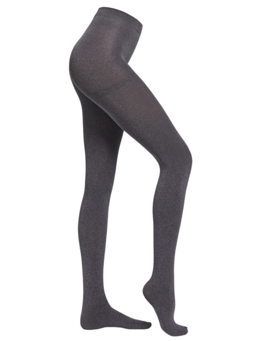 Meia-Calça Térmica Ultra Opaca - Cinza