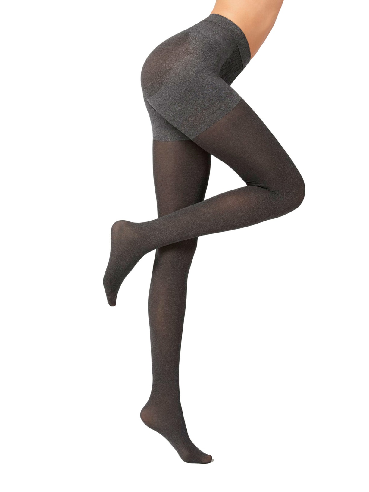 Meia Calça Total Shaper Fio 50 - Cinza