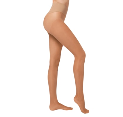 Meia-Calça Transparente Fio 40 - Bege