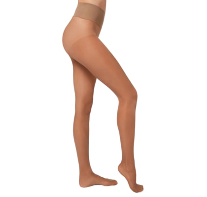 Meia-Calça Transparente Fio 40 - Bege