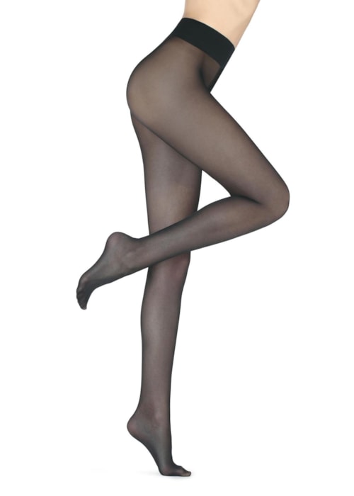 Meia Calça Transparente Fio 40 - Cinza