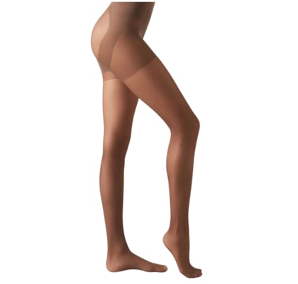 Meia-Calça Transparente Mid Sculpt Fio 30 - Nude 11