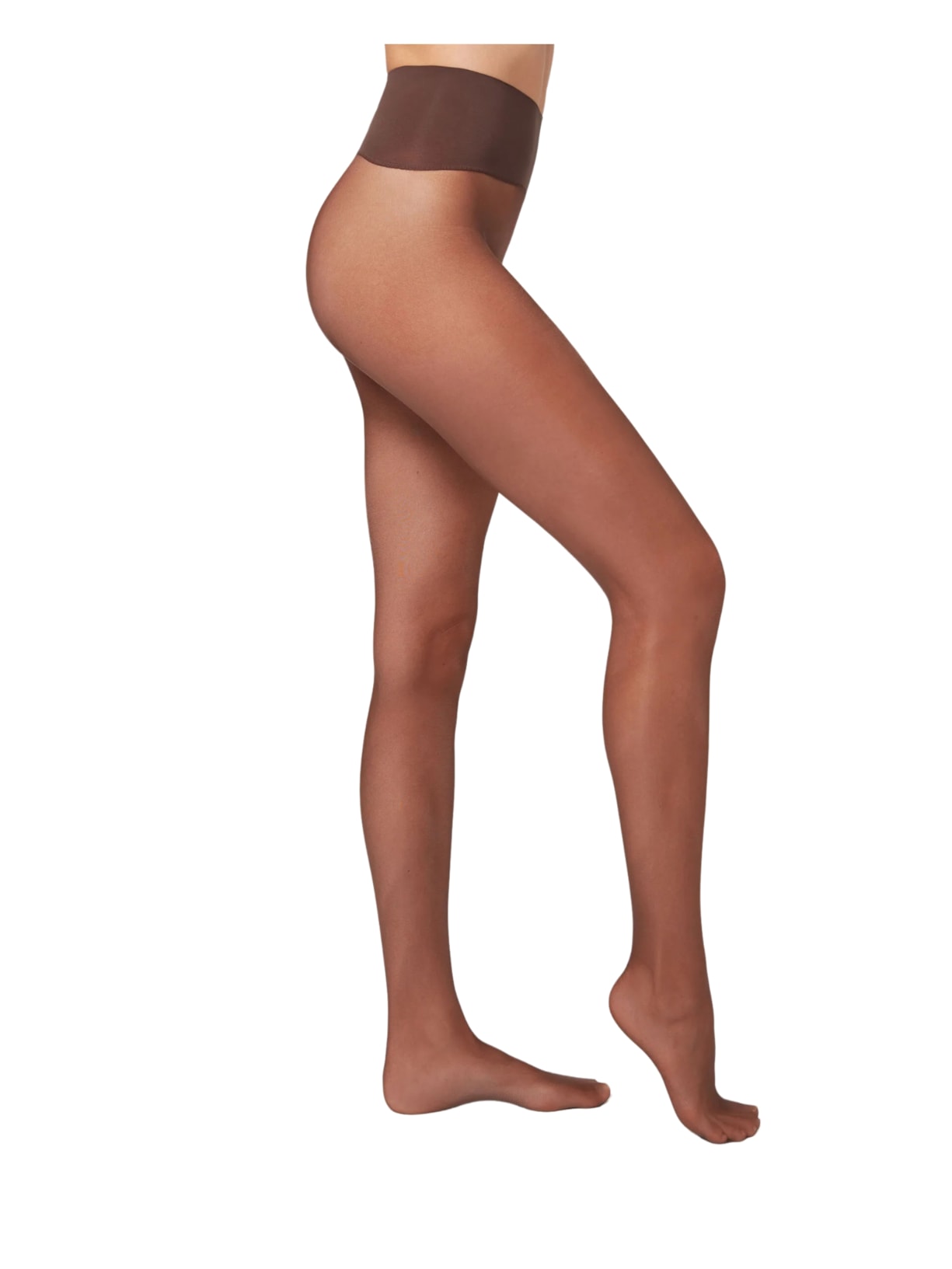 Meia-Calça Transparentre Fio 20 - Marrom