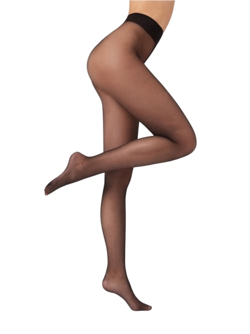 Meia Calça Ultra Mate Transparente Fio 20 Premium - Preto