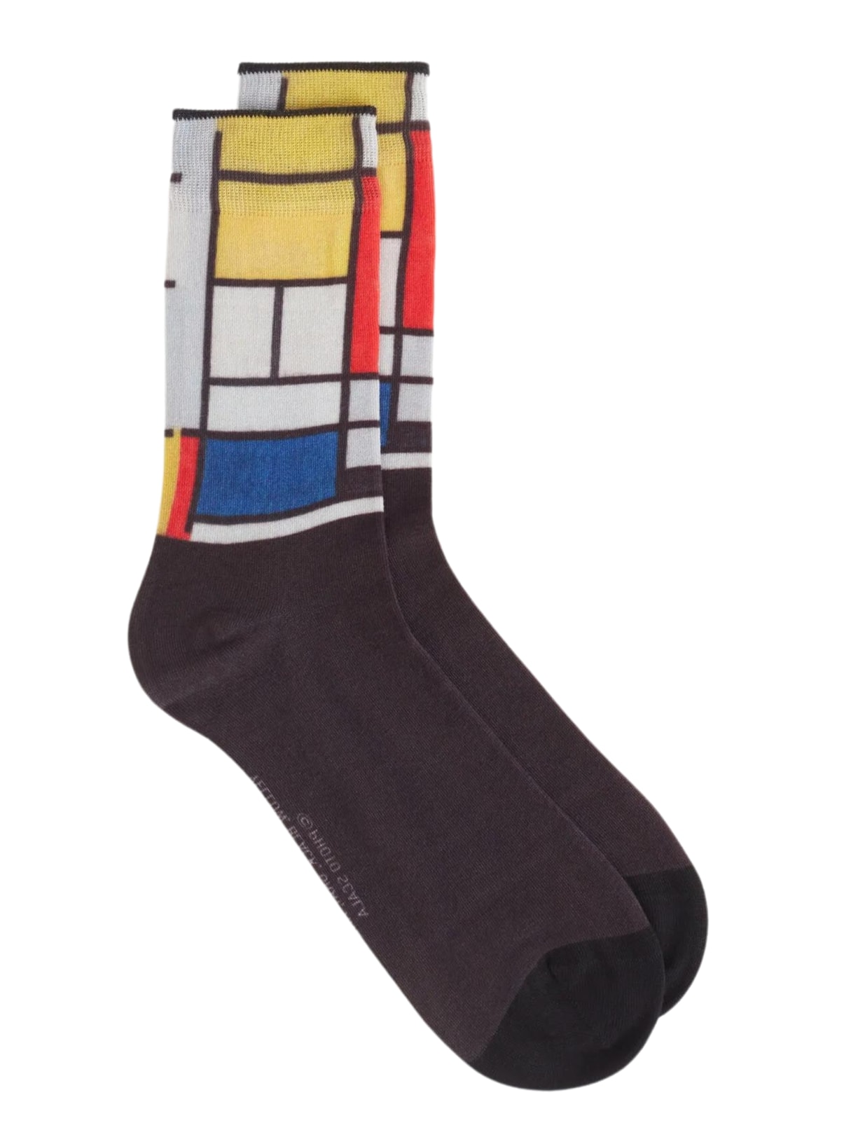 Meia Curta Art Museum Masculina - Azul