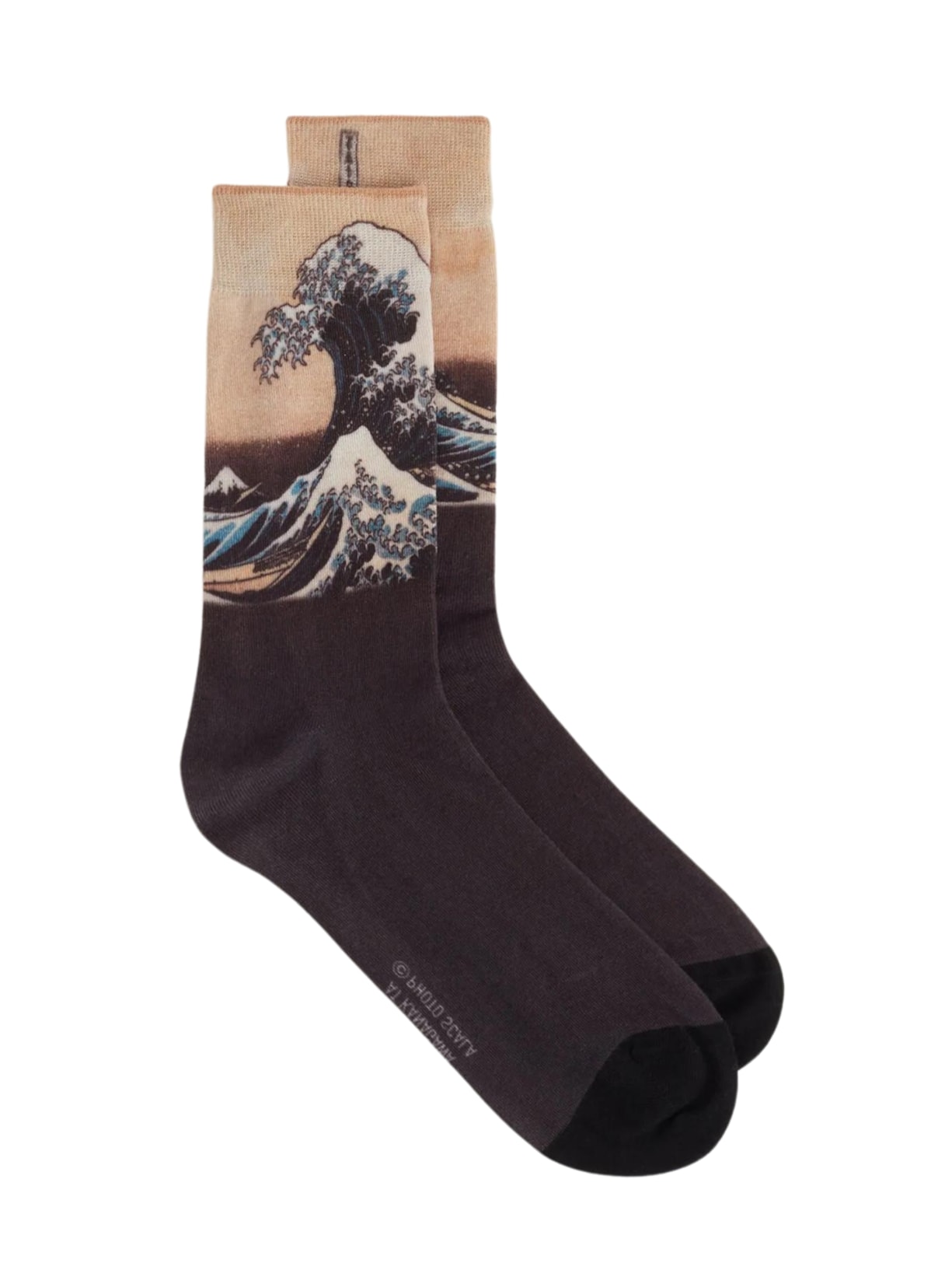 Meia Curta Art Museum Masculina - Marrom