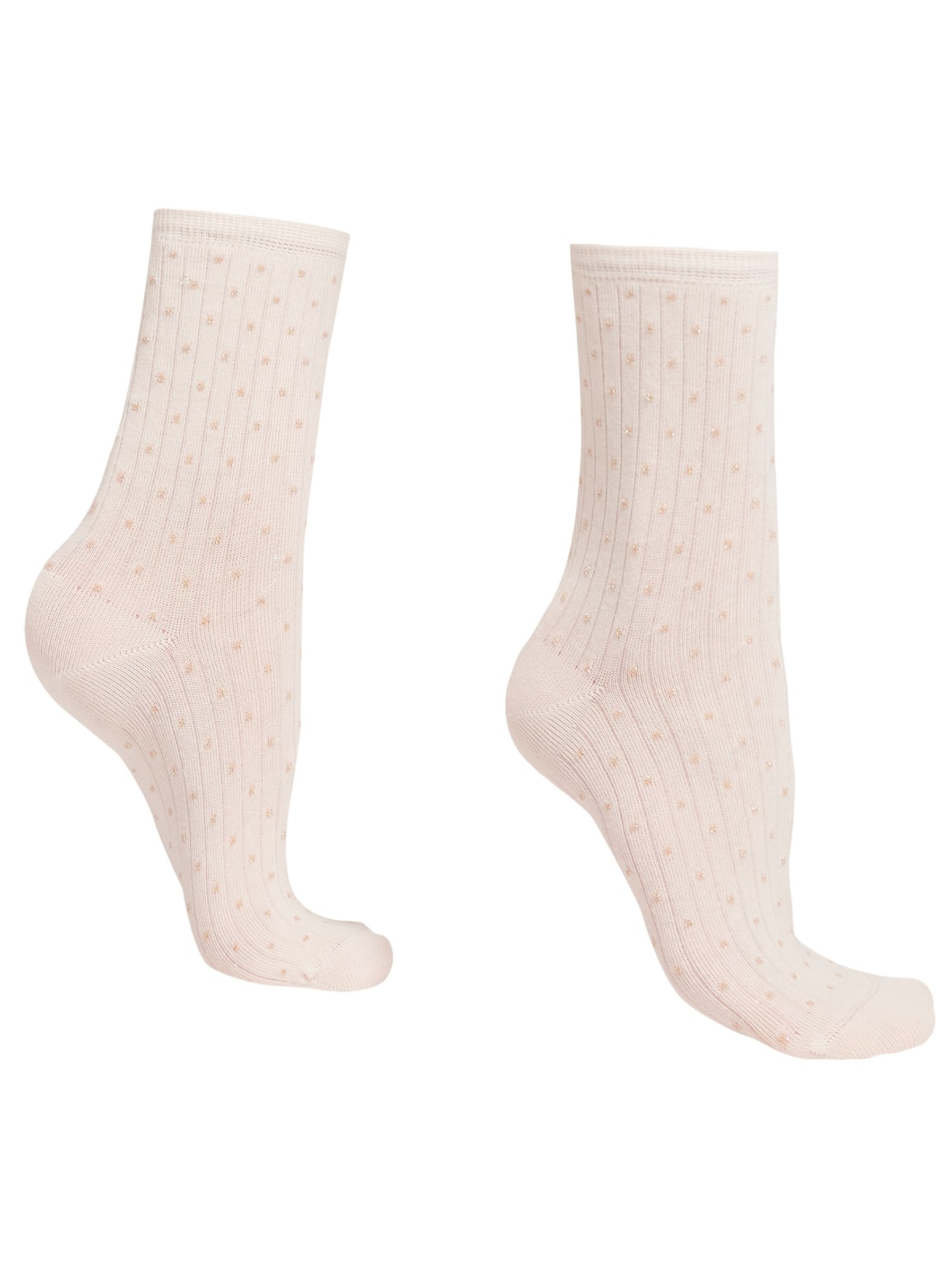 Meia Curta Com Poás - Branco