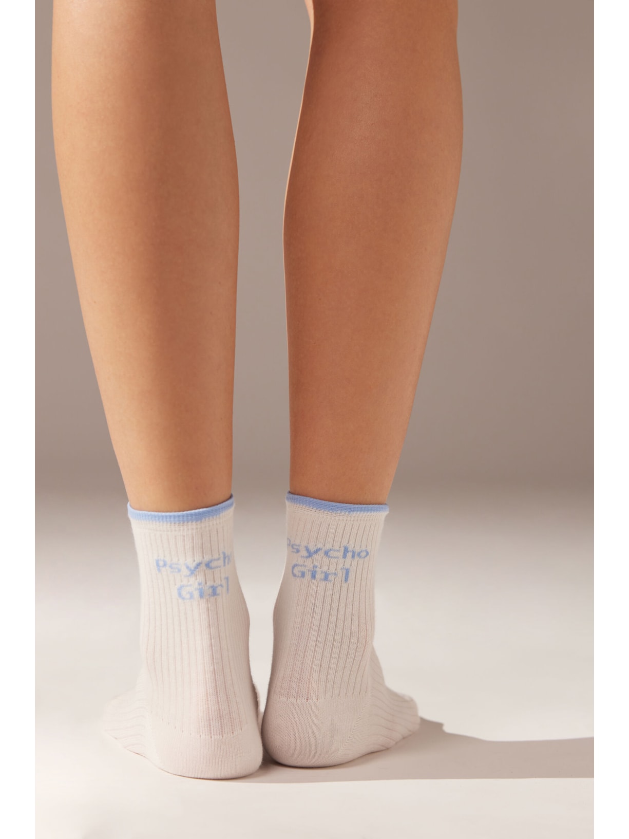 Meia Curta Drama Style Azul Calzedonia