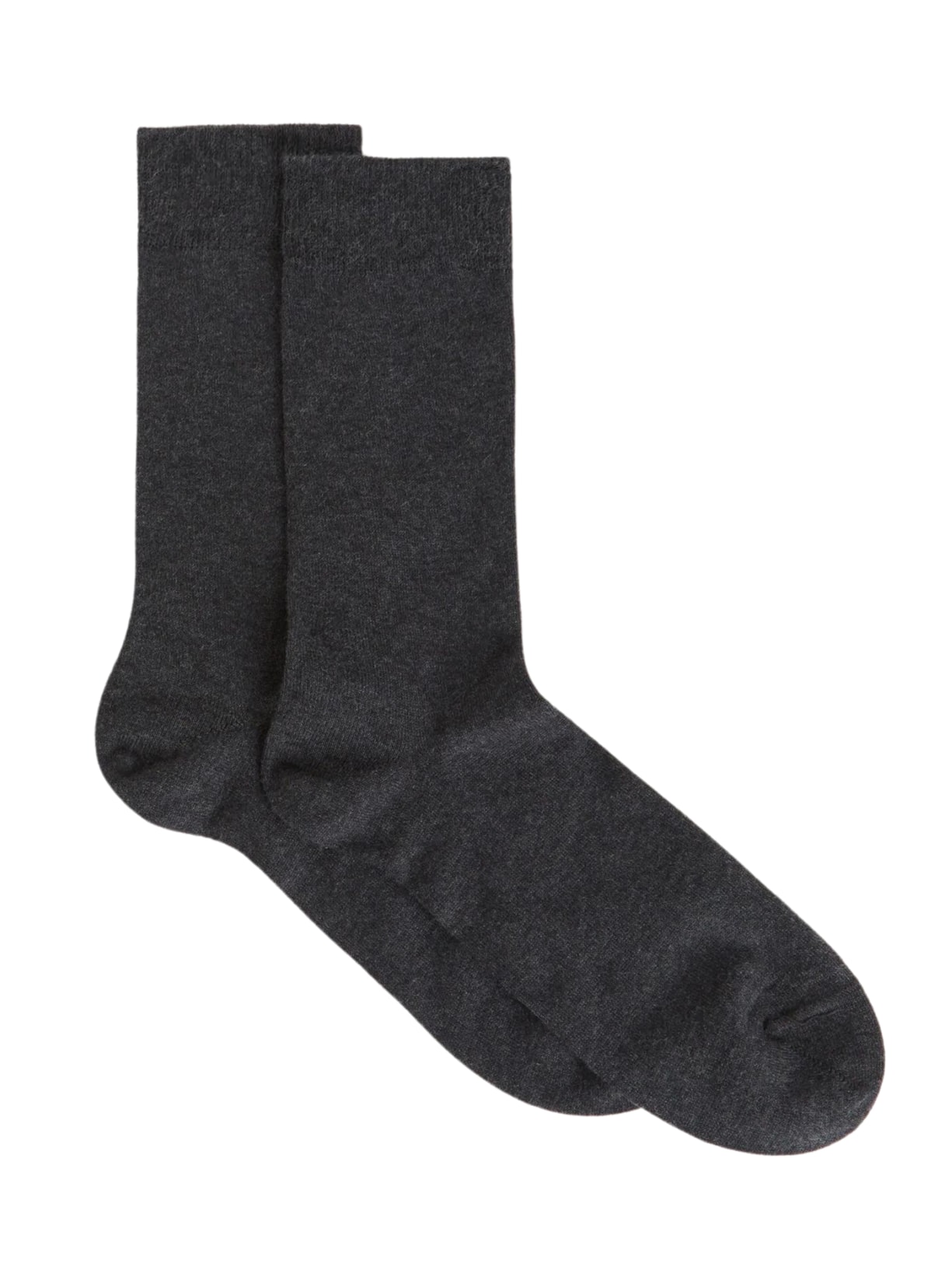 Meia Curta Em Algodão Quente Masculina - Cinza