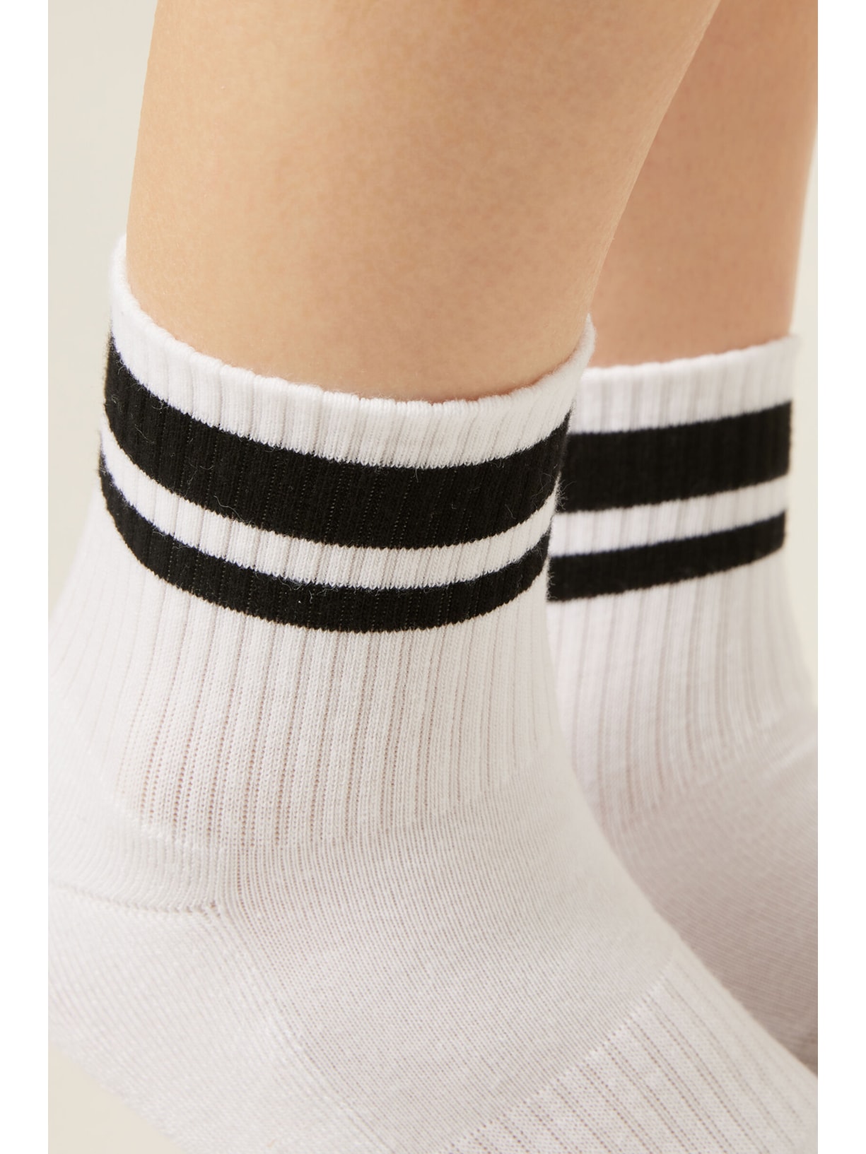 Meia Curta Esportiva Branco Calzedonia