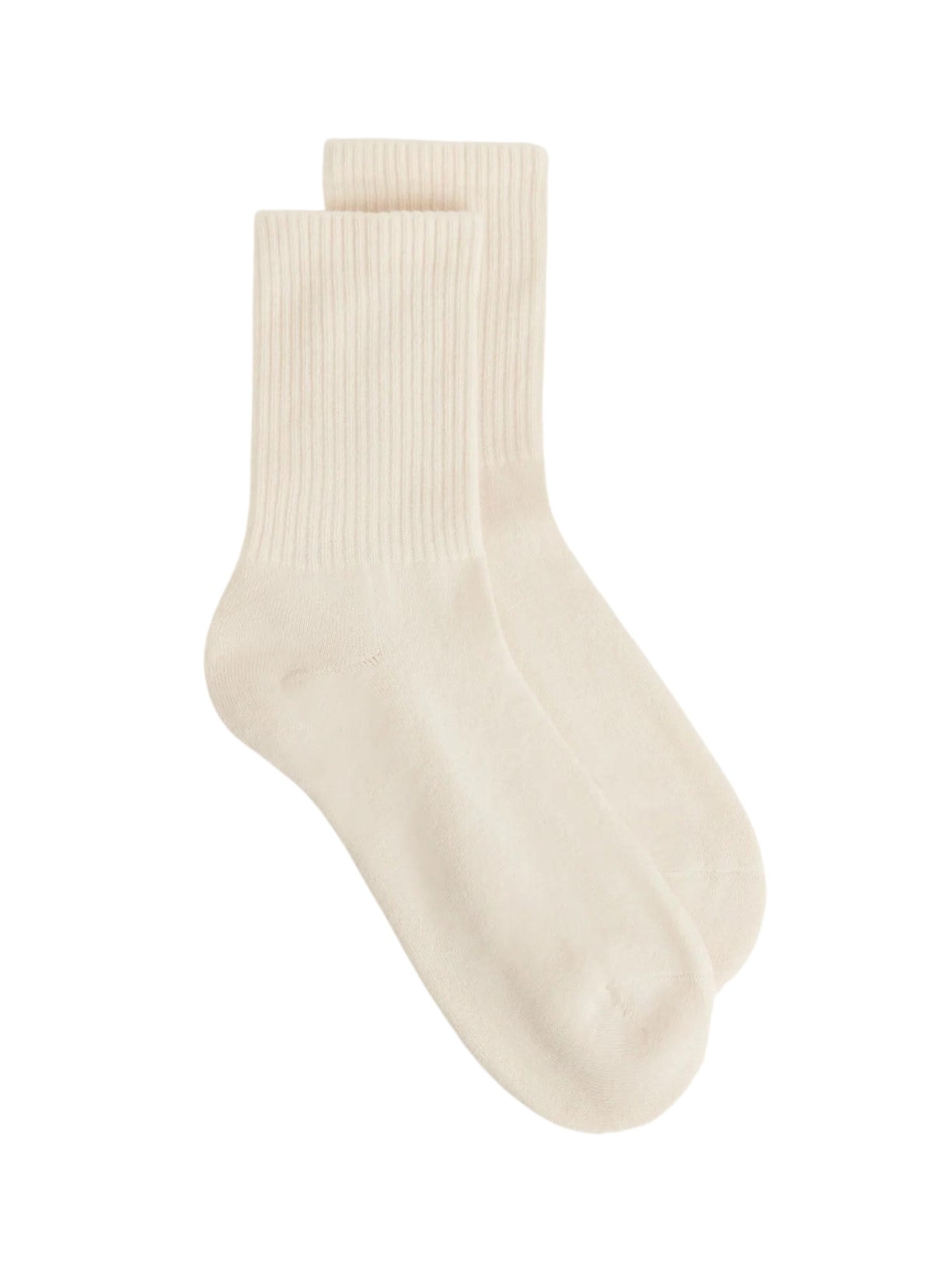 Meia Curta Esportiva Unissex - Branco