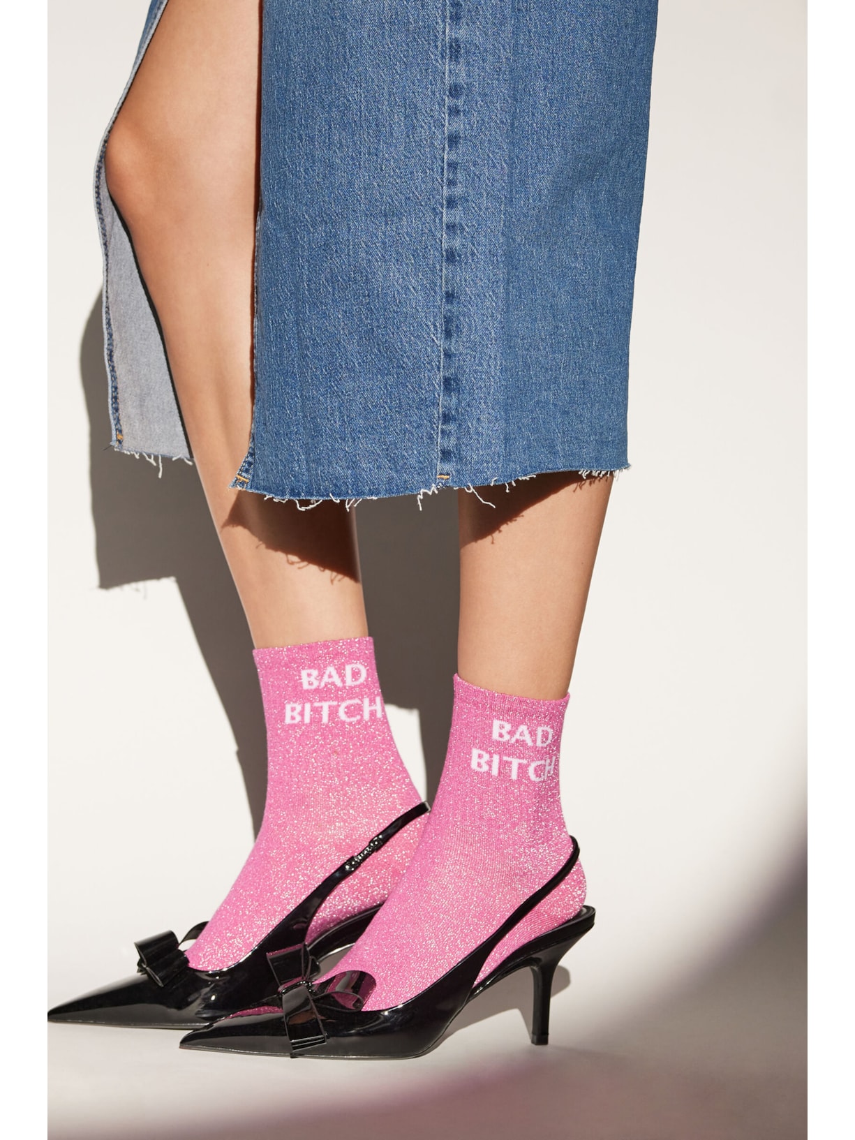 Meia Curta Funny Style Rosa Calzedonia