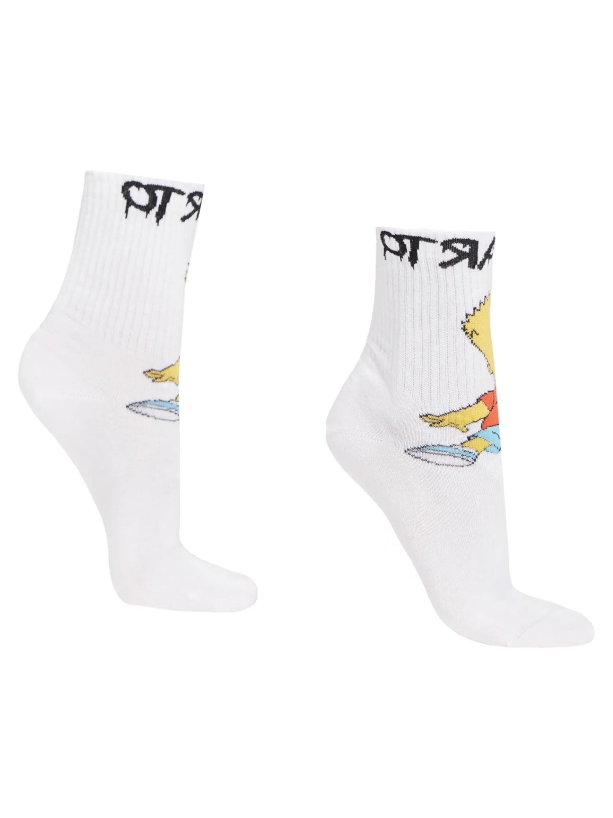 Meia Curta The Simpsons - Branco