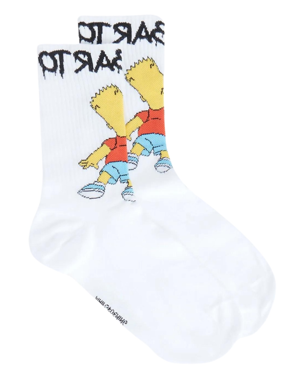 Meia Curta The Simpsons Masculina - Branco