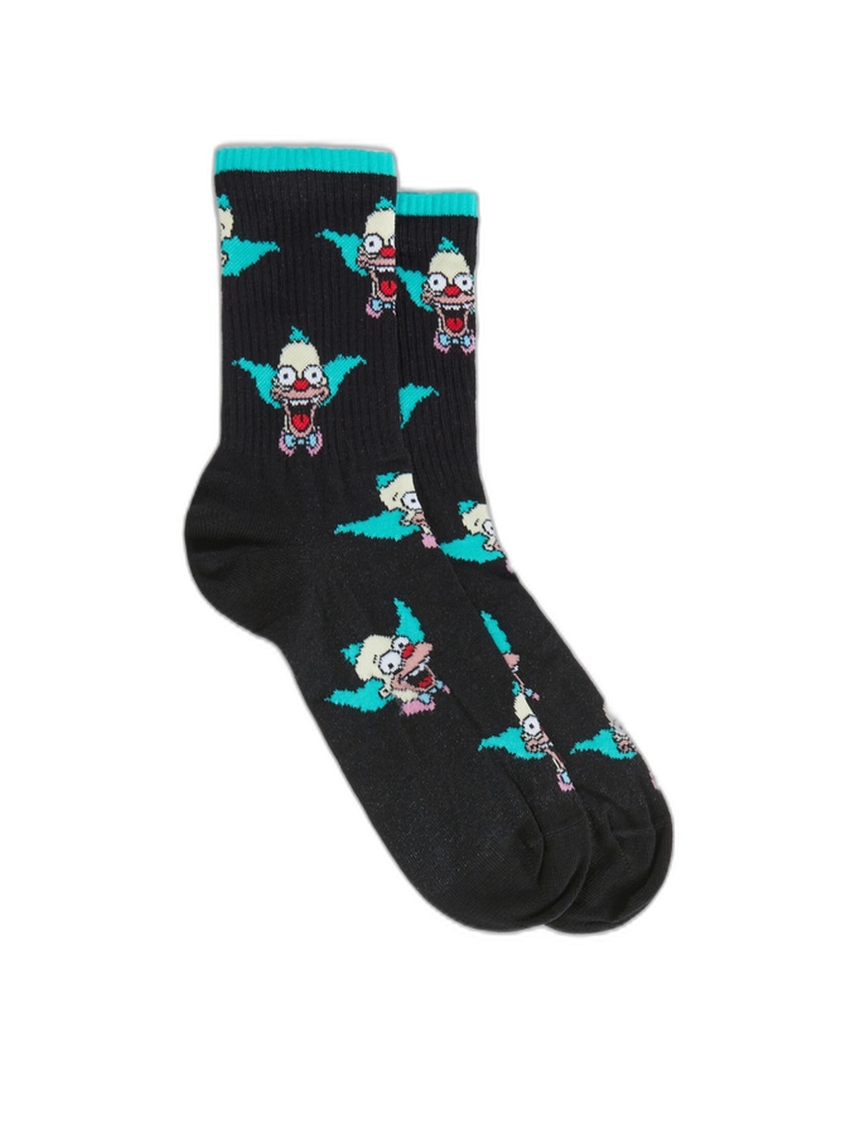 Meia Curta The Simpsons Masculina - Preto