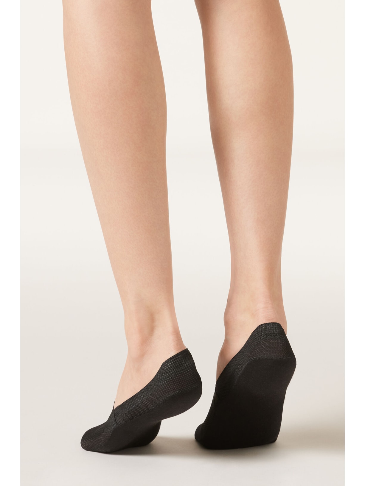 Meia De Rede Invisível Preto Calzedonia