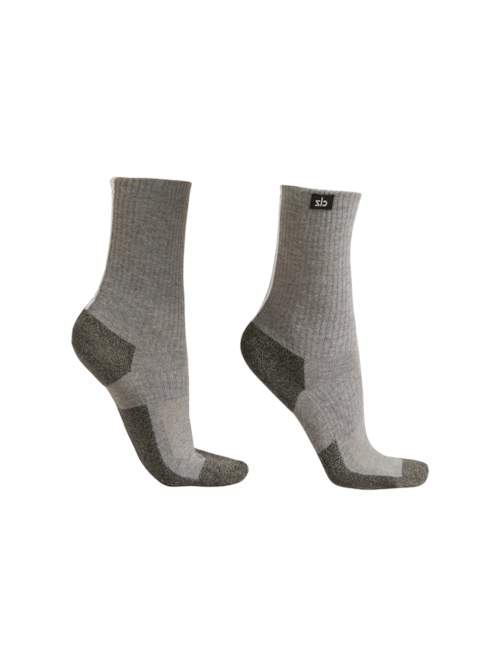 Meia Esportiva De Trekking - Cinza