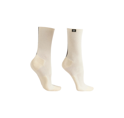 Meia Esportiva De Trekking - Off-White