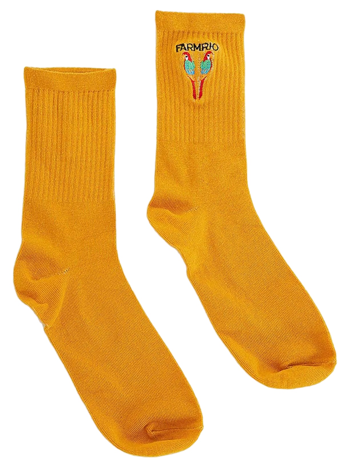 Meia Feminina Arara - Amarelo