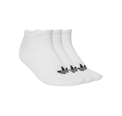 Meia Feminina Liner 3 Pares - Branco