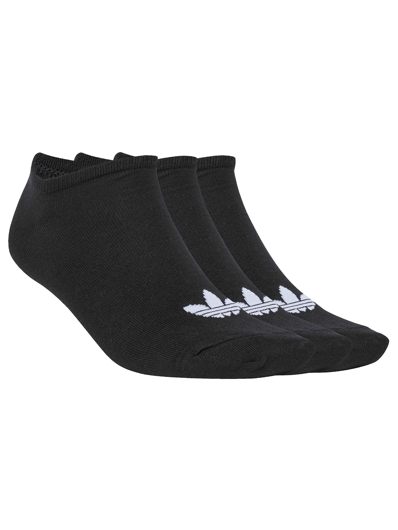 めい Meia Feminina Liner 3 Pares - Preto - Adidas Originals