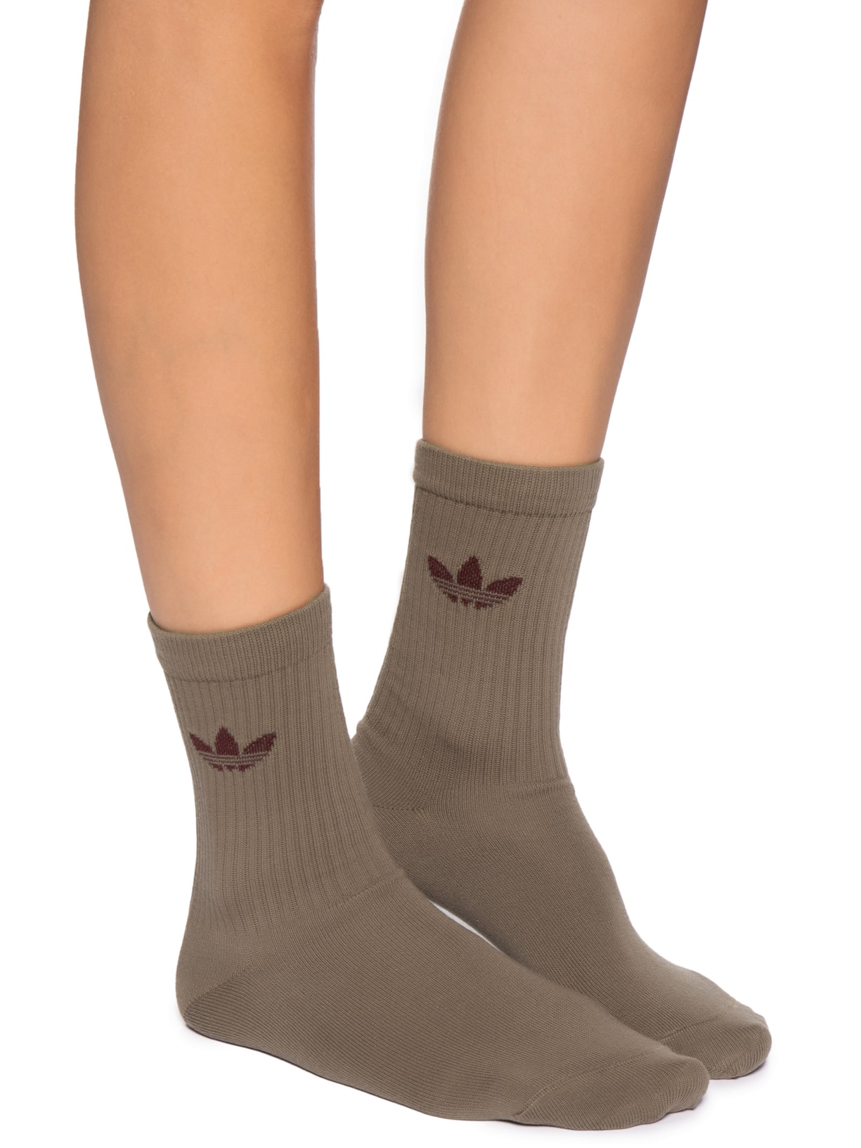 Meia feminina Tie Dye Crew S 3Pares Preto Adidas Originals