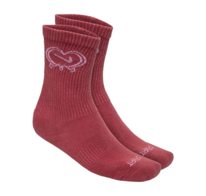 Meia Feminina U Everyday 144 - Vermelho