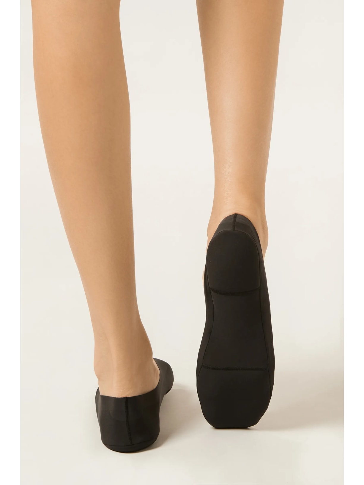 Meia Invisível Com Palmilha Preto Calzedonia