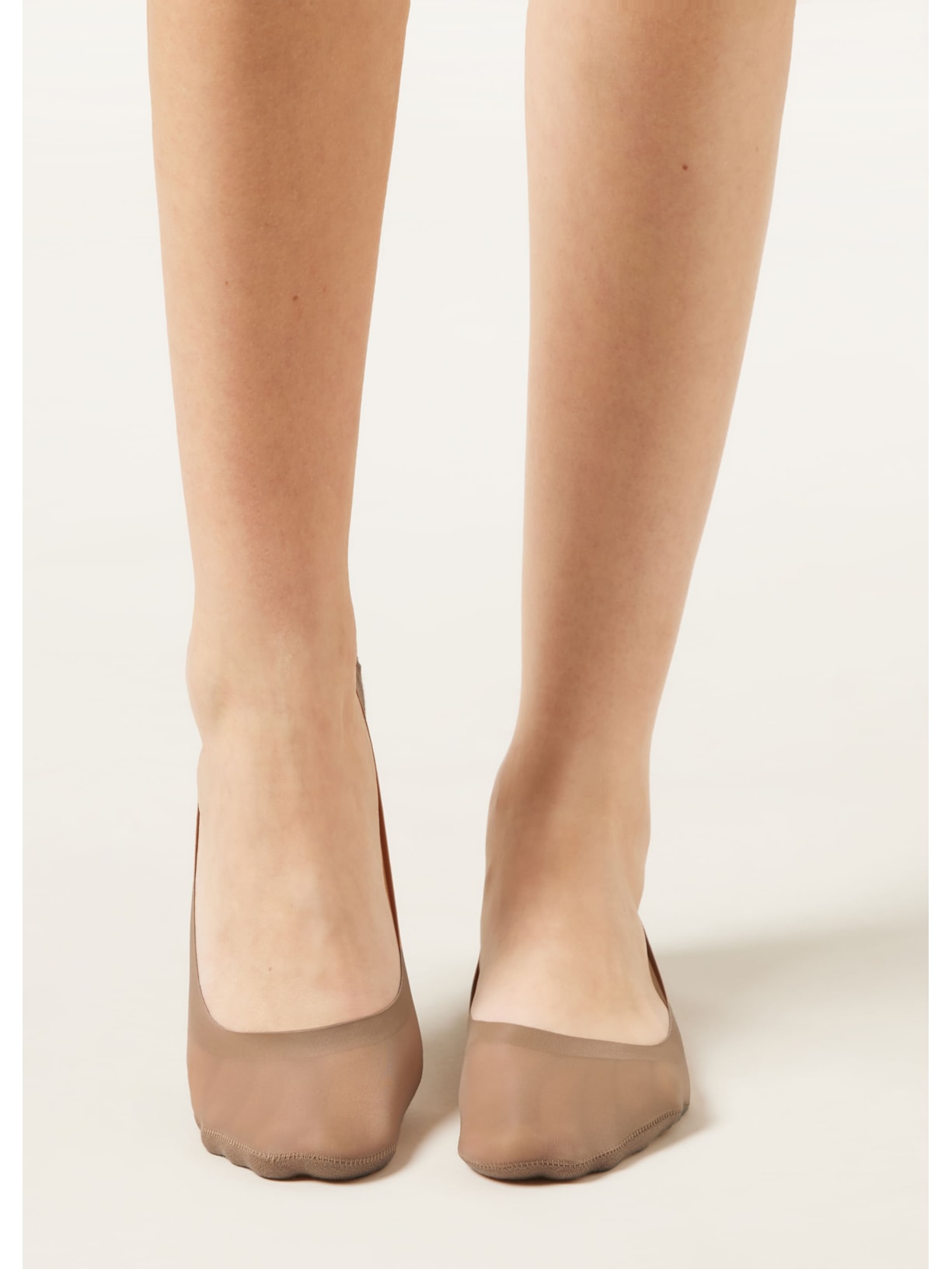 Meia Invisível Second Skin Bege Calzedonia