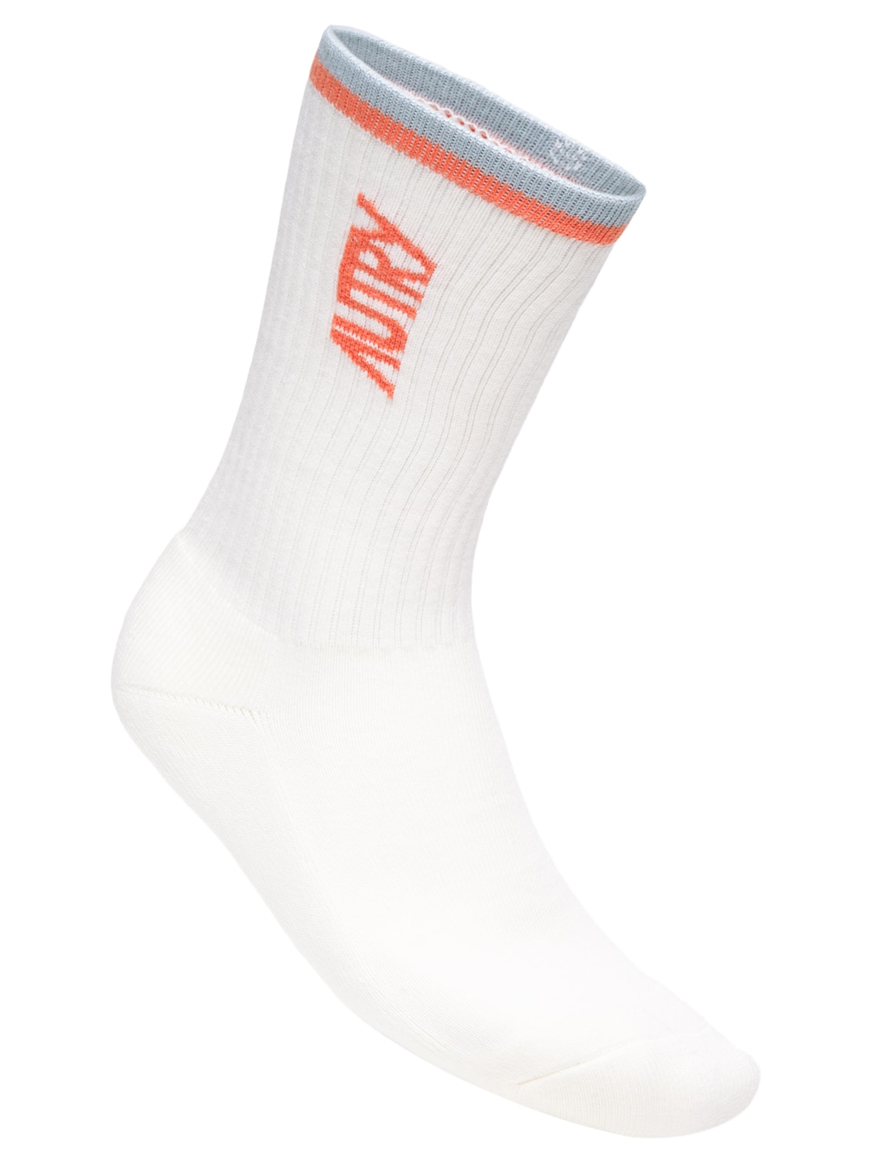 Meia Jacquard Unisex Baseball Autry Logo Off White Autry