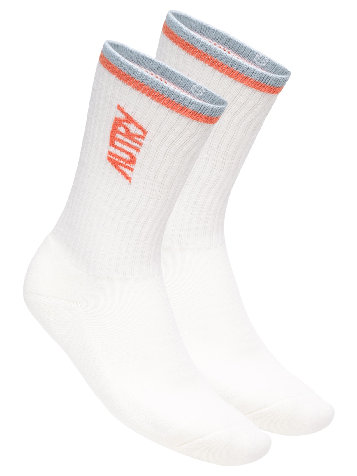Meia Jacquard Unisex Baseball Autry Logo Off White Autry