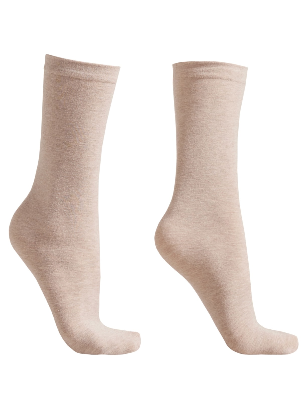 Meia Lisa Térmica Bege Calzedonia