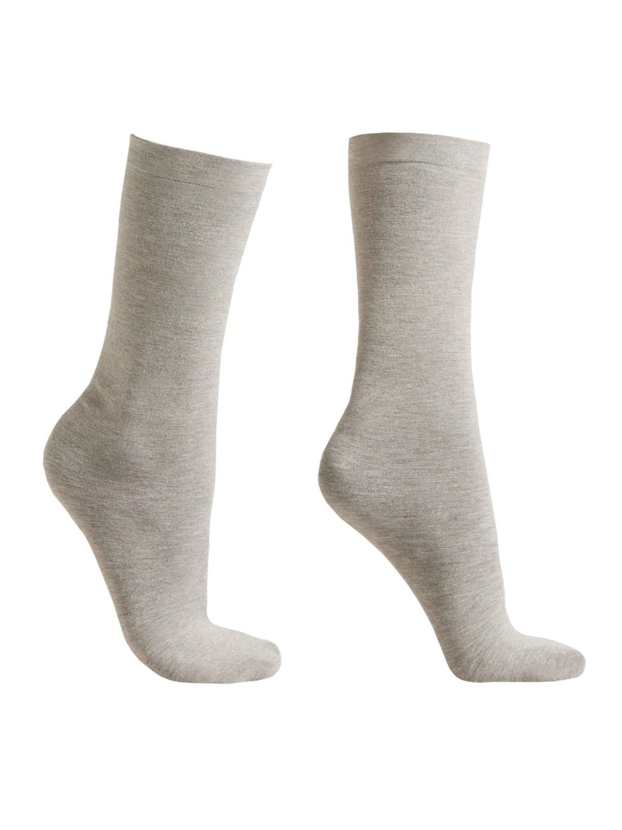 Meia Lisa Térmica Cinza Calzedonia