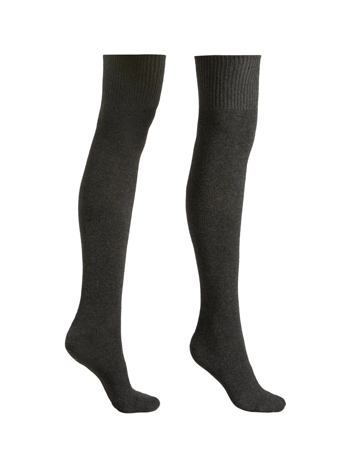 Meia Longuette Com Cashmere Cinza Calzedonia