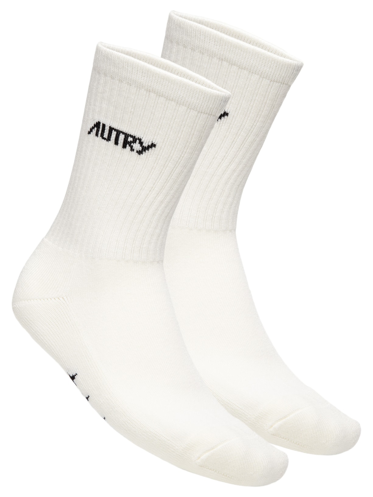 Meia Main Unisex Stars Melange Off White Autry