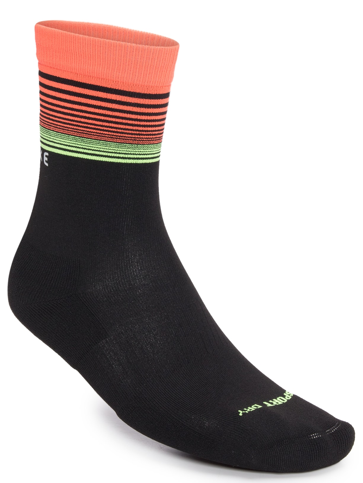 Meia Masculina Au Dry Bike Preto Lupo