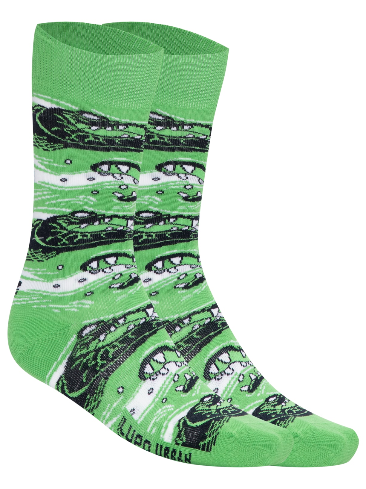 Meia Masculina Au Urban Verde Lupo